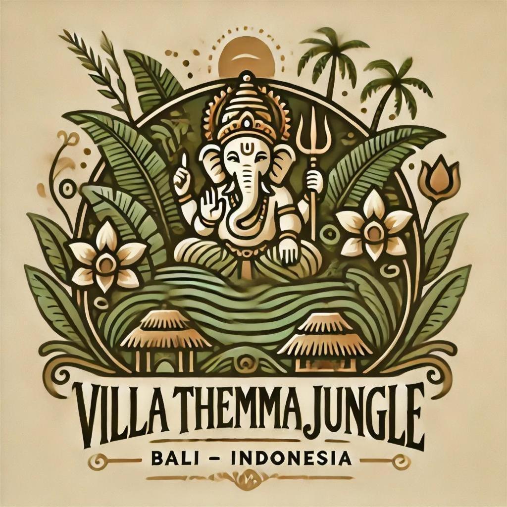 Villa Themma Jungle - Sumptuous 3Br Luxury Villa With Majestic Jungle View North Of Ubud Exterior photo