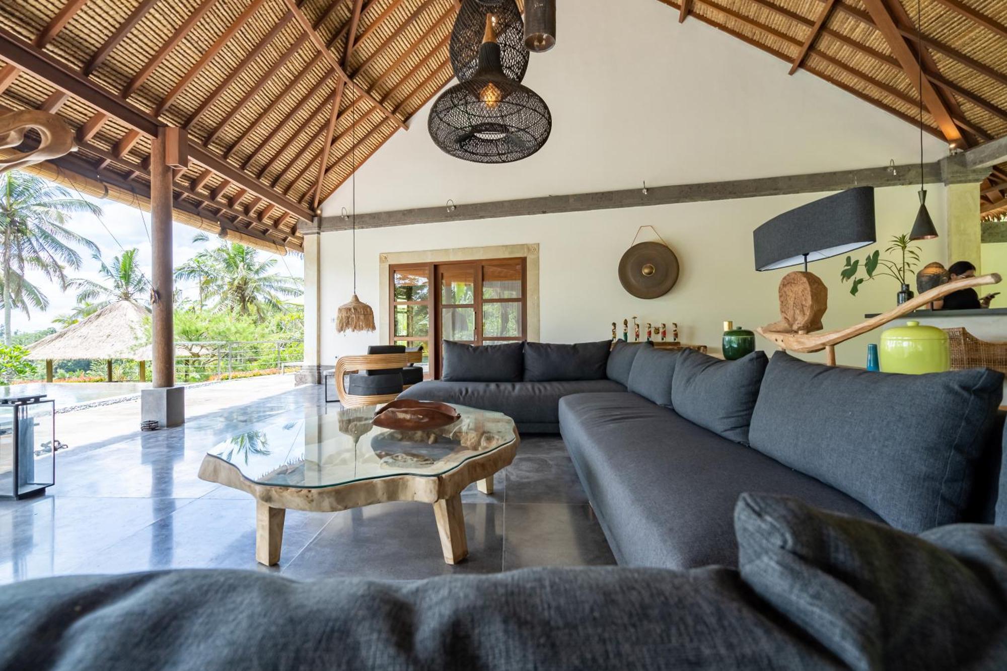 Villa Themma Jungle - Sumptuous 3Br Luxury Villa With Majestic Jungle View North Of Ubud Exterior photo