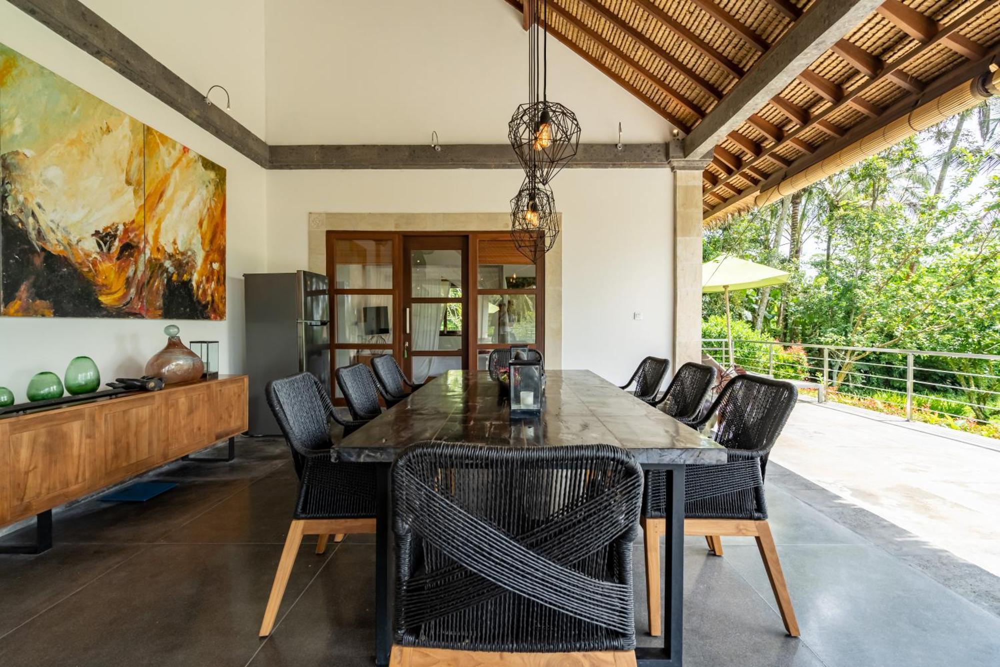 Villa Themma Jungle - Sumptuous 3Br Luxury Villa With Majestic Jungle View North Of Ubud Exterior photo